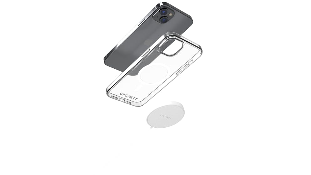 جراب حماية شفاف من Cygnett AeroMag لجهاز iPhone 14 Plus 