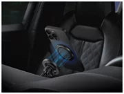 UNIQ Gripfit Premium 360 Magnetic Mount&Kickstand Magnetic Holder black/carbon black