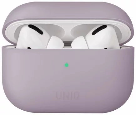 غطاء UNIQ Lino AirPods Pro سيليكون أرجواني لافندر