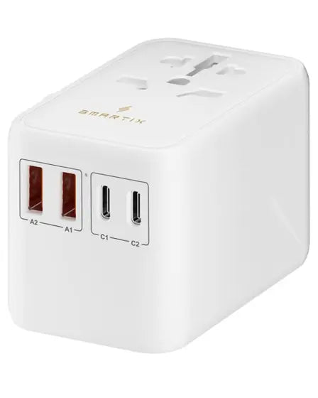 Smartix Premium International Travel Adaptor 65W White