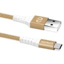Naztech charging cable USB-C to USB-A 120 cm - gold