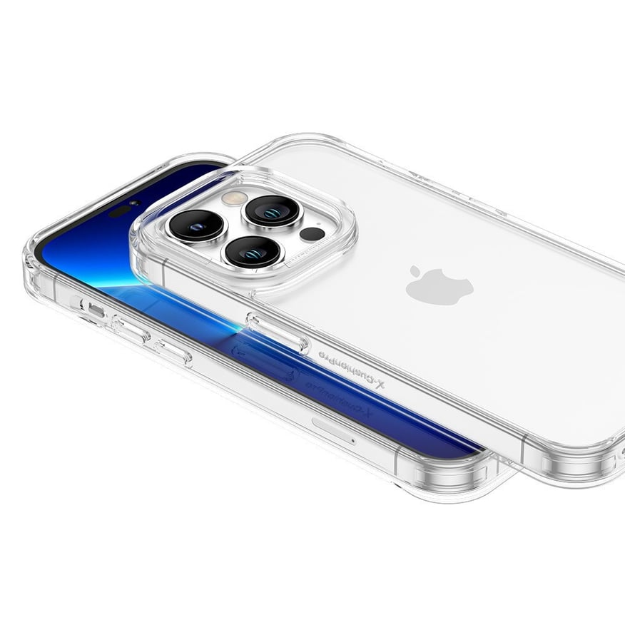 غطاء حماية مقاوم للسقوط بتصميم بسيط لهاتف iPhone 14 Pro MAX من Amazing Thing - شفاف
