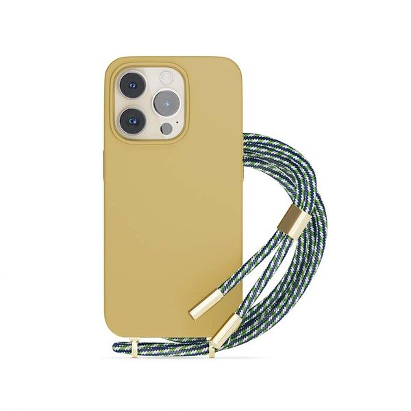 Epico Silicone Necklace, iPhone 14 Pro - Case, Beige