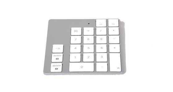 لوحة مفاتيح LMP Bluetooth 2 - لوحة أرقام، بيضاء