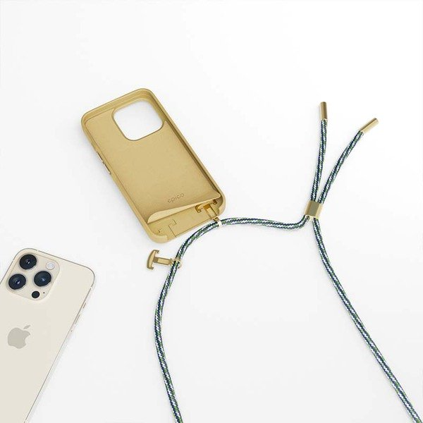 Epico Silicone Necklace, iPhone 14 Pro - Case, Beige