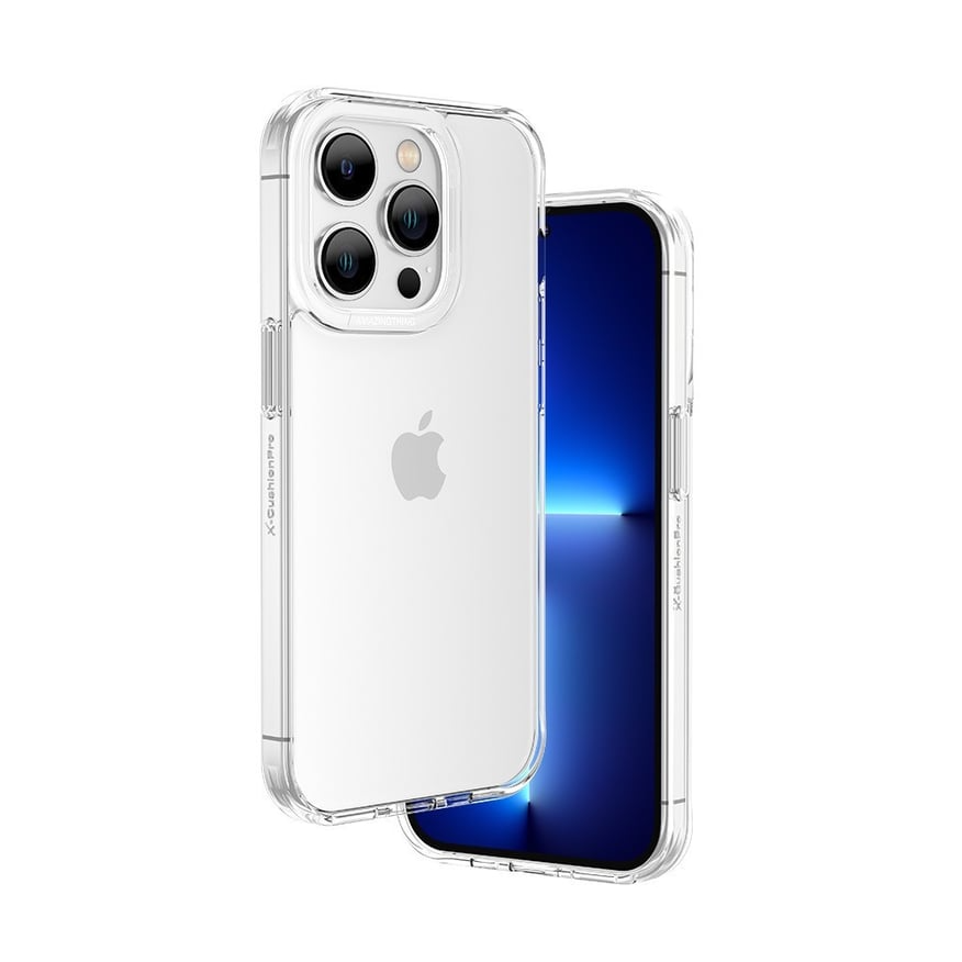 غطاء حماية مقاوم للسقوط بتصميم بسيط لهاتف iPhone 14 Pro MAX من Amazing Thing - شفاف