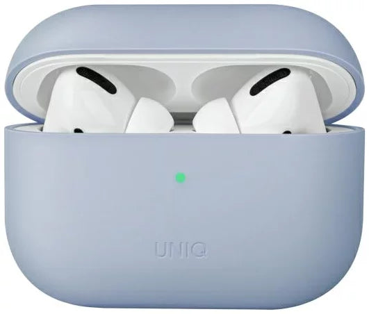 غطاء UNIQ Lino AirPods Pro سيليكون أزرق قطبي