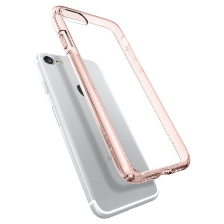 Spigen Ultra Hybrid iPhone 7 Bumper Case - Rose Crystal