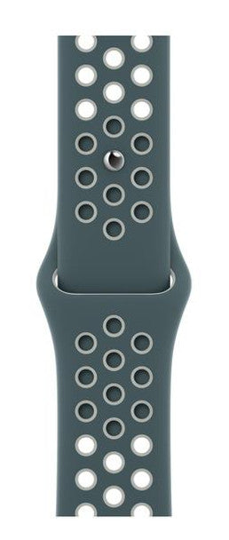 حزام Nike Sport Band الرسمي لساعة Apple Watch مقاس 42 مم / 44 مم / 45 مم / 49 مم - Hasta / فضي فاتح