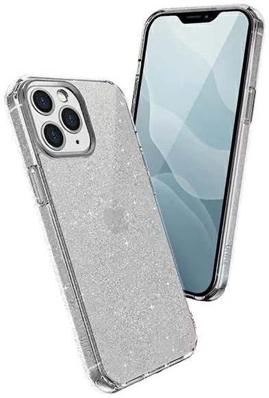 غطاء UNIQ LifePro Tinsel لهاتف iPhone 12/12 Pro مقاس 6.1 بوصة شفاف