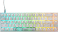 لوحة مفاتيح ميكانيكية Ducky One 2 SF RGB - لون أزرق Cherry MX، هيكل أبيض، أغطية مفاتيح PBT