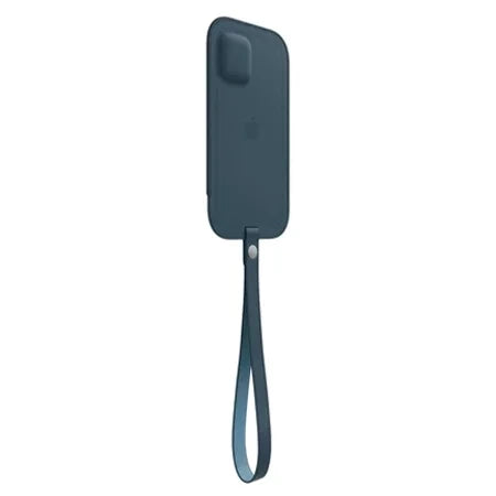 جراب جلدي لجهاز Apple iPhone 12 Mini مع MagSafe - أزرق بلطيقي 