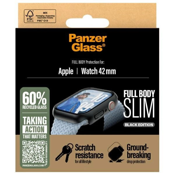 PG Apple Watch 42mm Full Body Slim Case Black