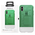 جراب Spigen Classic C1 لجهاز Apple iPhone X/ XS - أخضر (Sage)