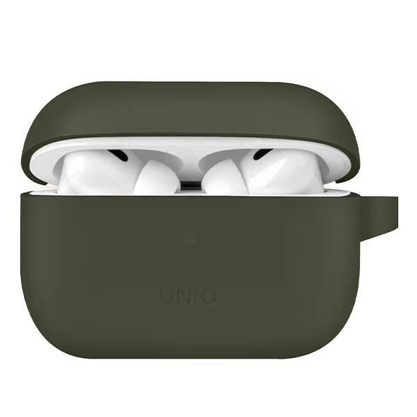 Uniq Vencer Airpods Pro 2nd Gen Silicone Hang Case (Moss Green)
