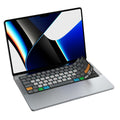 واقي لوحة مفاتيح اختصارات VerSkin لأجهزة Apple MacOS - MacBook Pro مقاس 14 بوصة/16 بوصة وMacBook Air مقاس 13 بوصة (تصميم أمريكي)