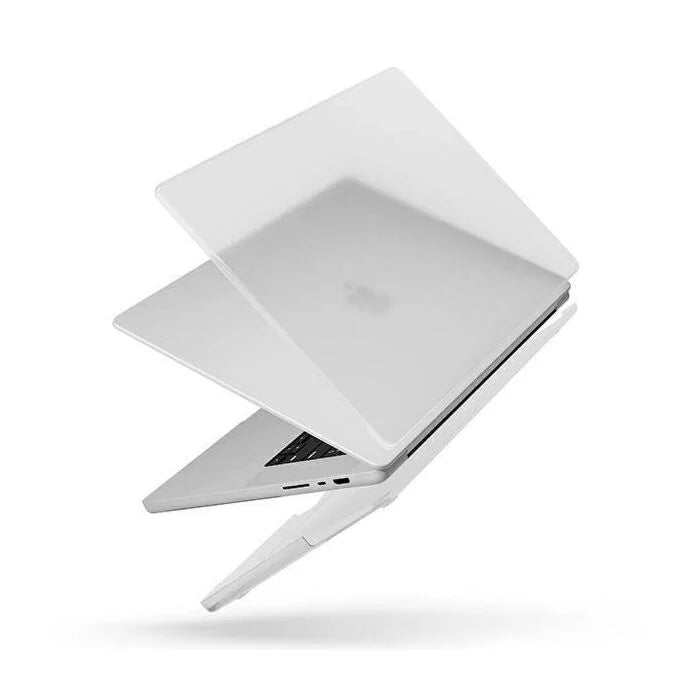 جراب Uniq Husk Pro Claro لجهاز MacBook Pro 16 (شفاف غير لامع)