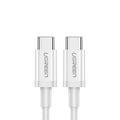 كابل يوجرين USB-C / USB-C PD QC AFC بطول 1 متر - أبيض