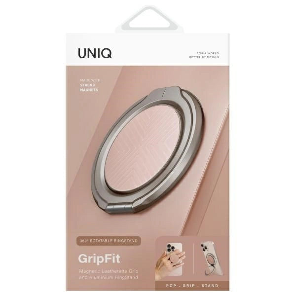 Uniq Gripfit 360 Magnetic Mount&Kickstand Magnetic Holder pink/blush pink