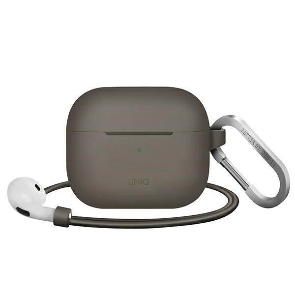 UNIQ Vencer AirPods 2021 Silicone Hang Case – Dark Sand Beige