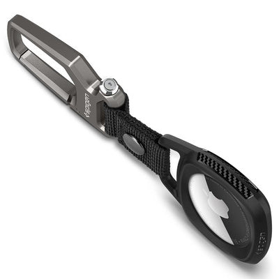 Spigen Rugged Armor Case for Apple AirTag - Matte Black