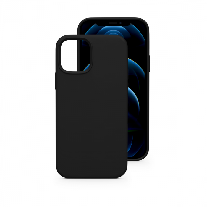 EPICO – Silicone Magsafe-Mount iPhone 12 Pro Max - Black