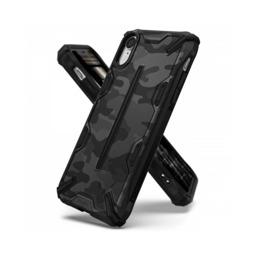 Ringke Dual-X Design iPhone XR 6.1 Camo (Moro) Black case