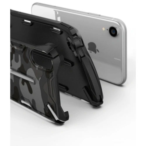 Ringke Dual-X Design iPhone XR 6.1 Camo (Moro) Black case