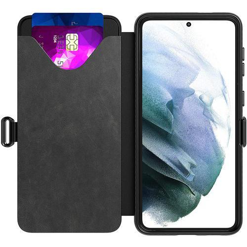حافظة Tech 21 Evo Wallet باللون الأسود لهاتف Samsung Galaxy S21 Plus 5G 8T218743