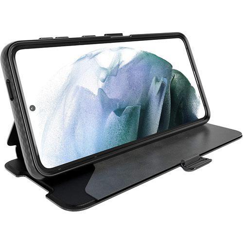 حافظة Tech 21 Evo Wallet باللون الأسود لهاتف Samsung Galaxy S21 Plus 5G 8T218743