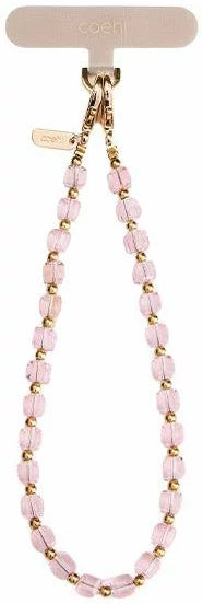 UNIQ Coehl Candy Gem Handstrap universal telephone string for wrist pink candy (UNIQ-CANDYGEM-HCPNK)