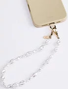 UNIQ Coehl Perla Handstrap universal hand phone strap white pearl