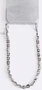 UNIQ Coehl Candy Gem Handstrap universal silver sparkling phone string