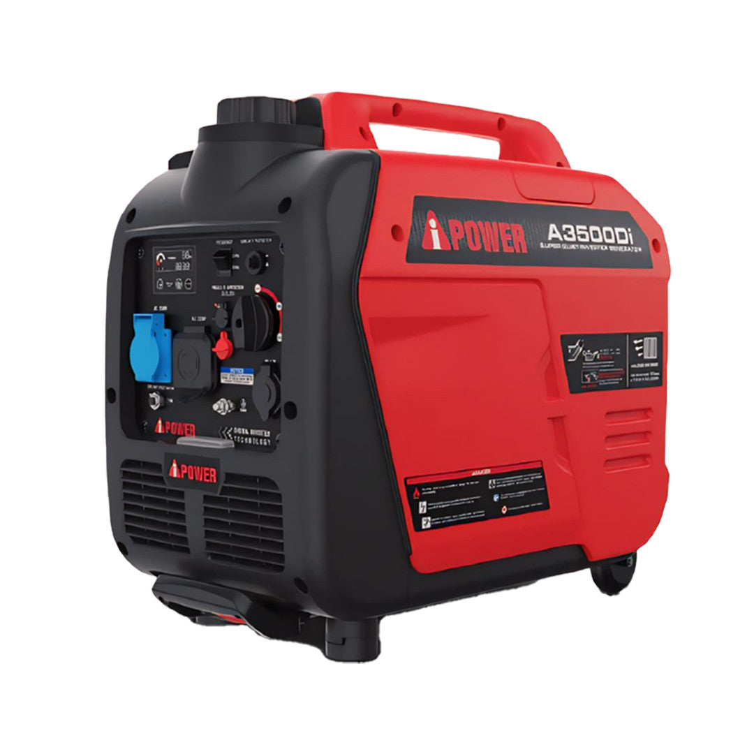 iPower Manual Start Silent Gasoline Inverter Generator A3500Di