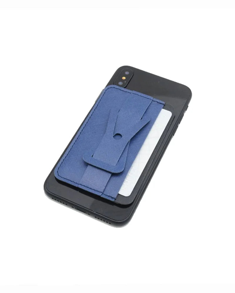 محفظة More Plus مع ربطة عنق وهاتف - أزرق