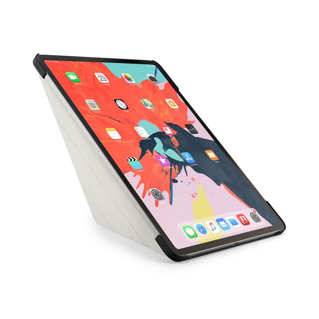 Pipetto iPad Pro 11 2018 Case Origami Stand Design Pen Holder Black