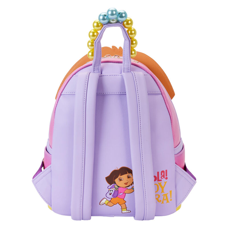 Loungefly Leather: Nickelodeon Dora Backpack Cosplay Mini Backpack