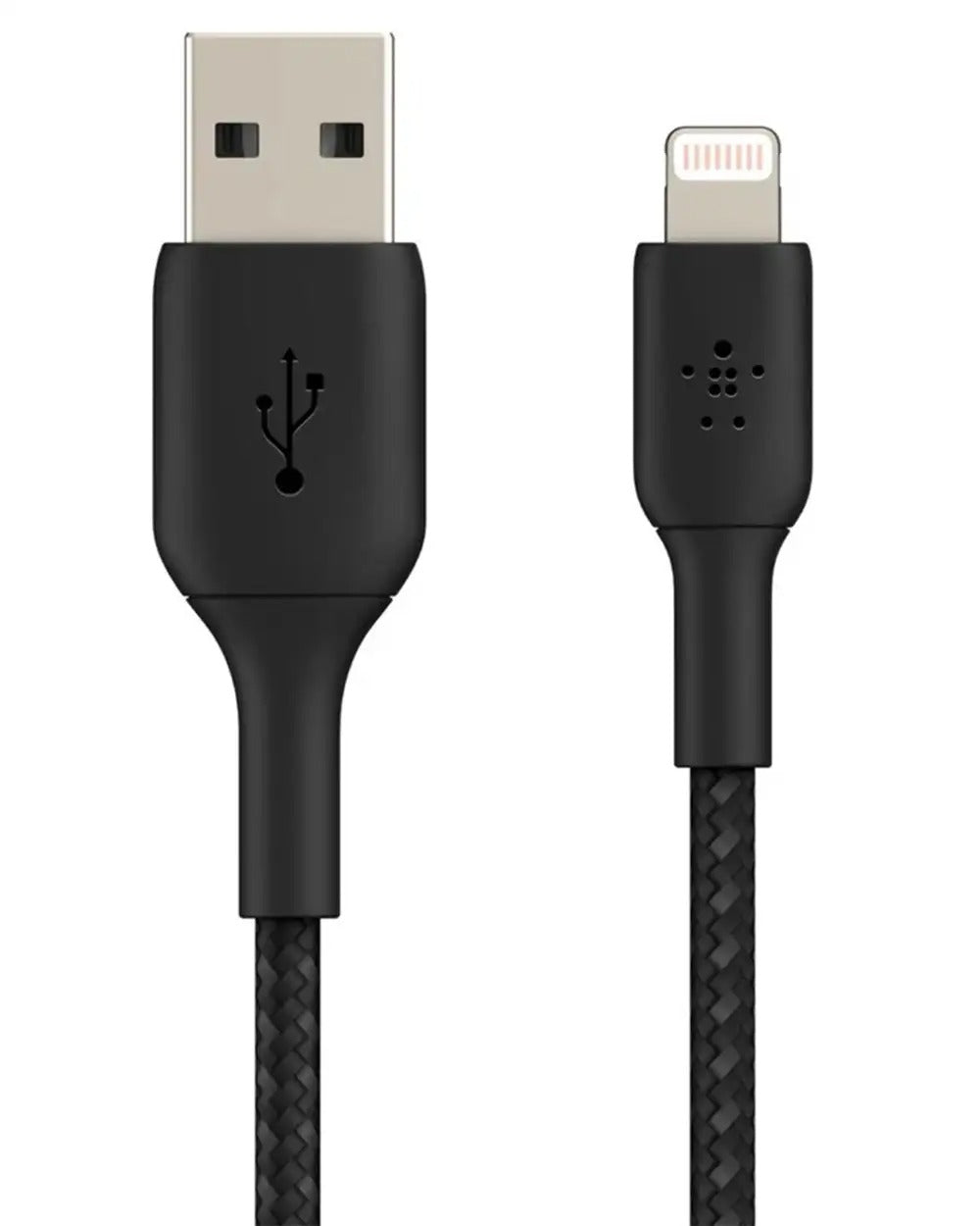 Belkin 3m USB-A Braided Lightning Cable Black