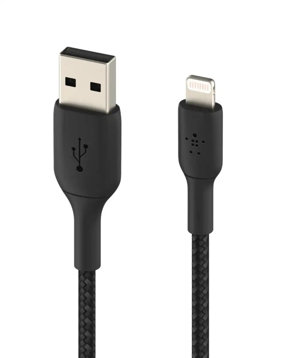 Belkin 3m USB-A Braided Lightning Cable Black