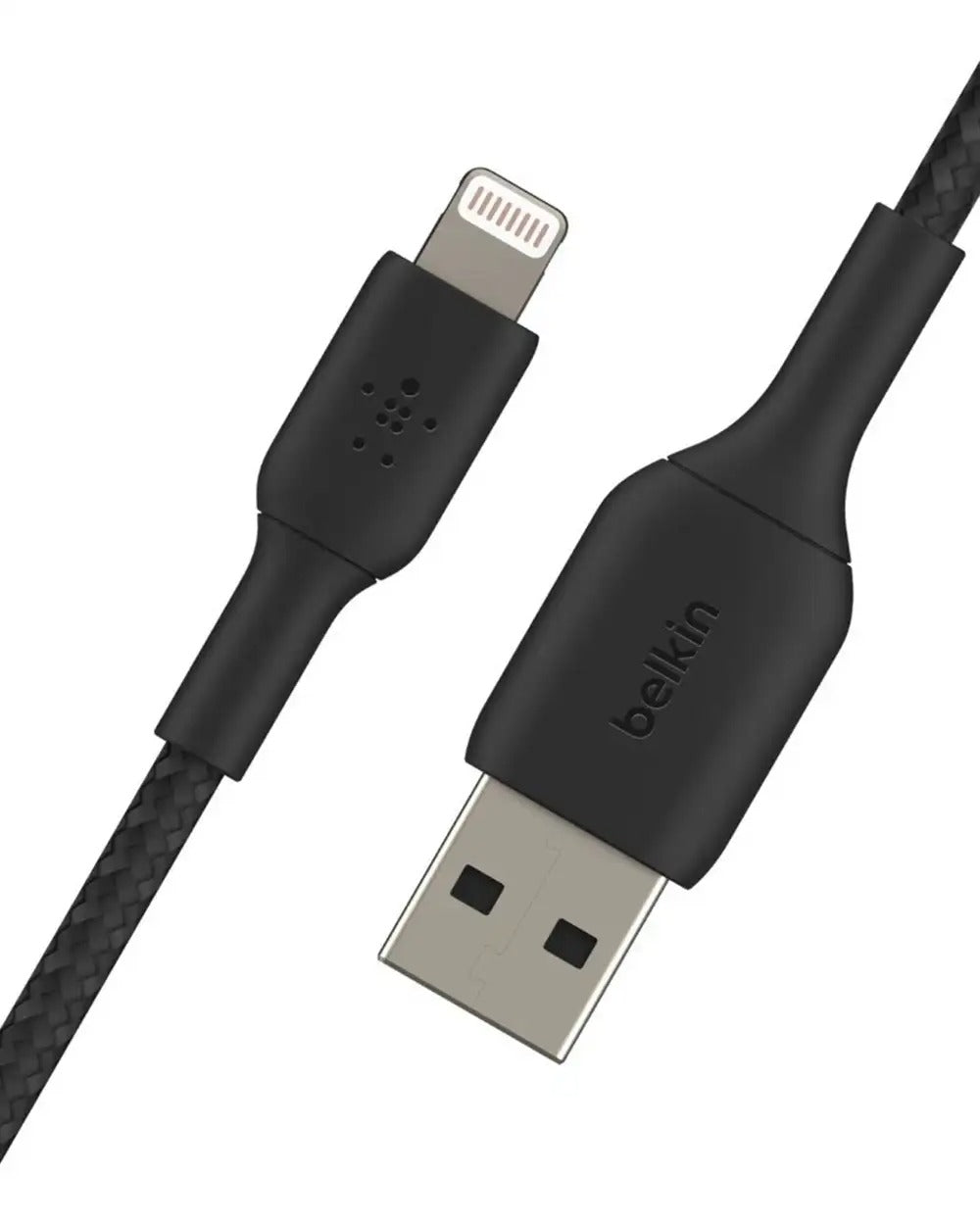 Belkin 3m USB-A Braided Lightning Cable Black