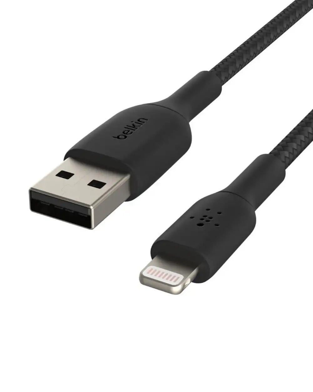 Belkin 3m USB-A Braided Lightning Cable Black