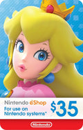 Nintendo eShop Gift Card- USA store- 35 USD Instant Delivery