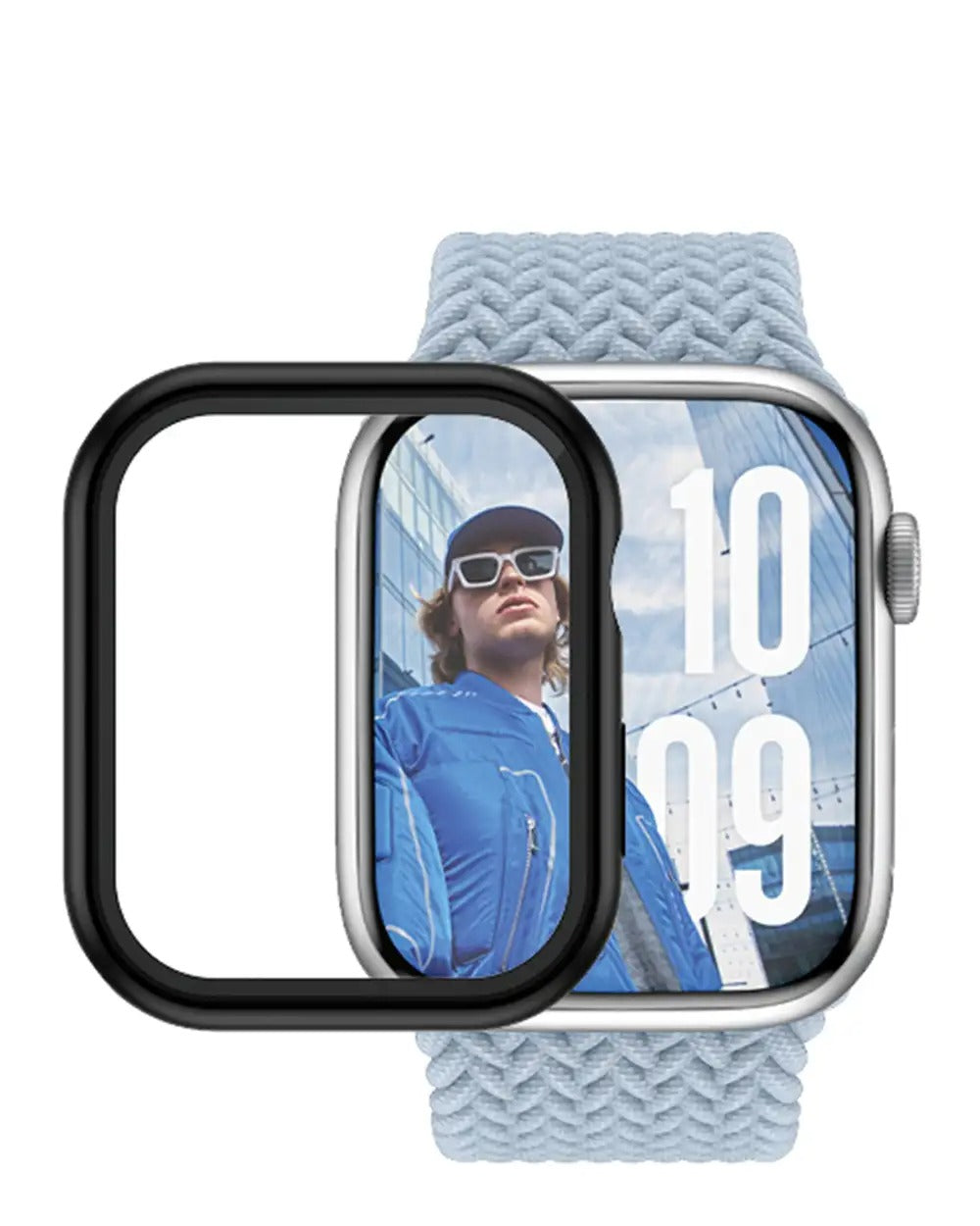 PG Apple Watch 46MM Full Body Slim Case Black