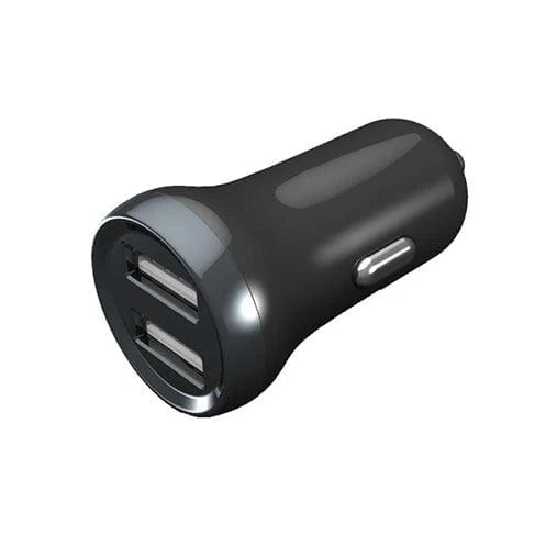 Porodo dual port mini car charger 2.4a