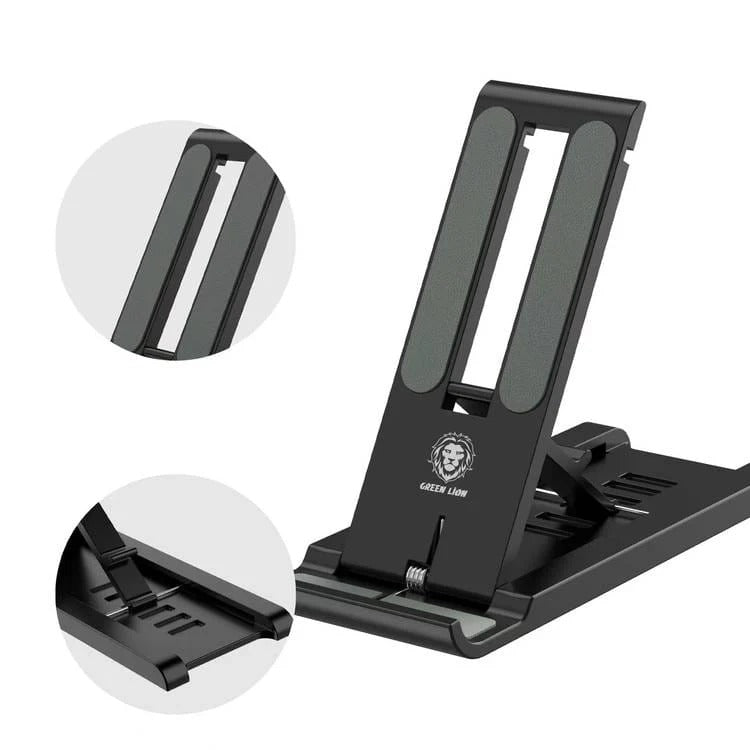 Green Lion Pocket Size Stand, Stable, Universal stand - Black