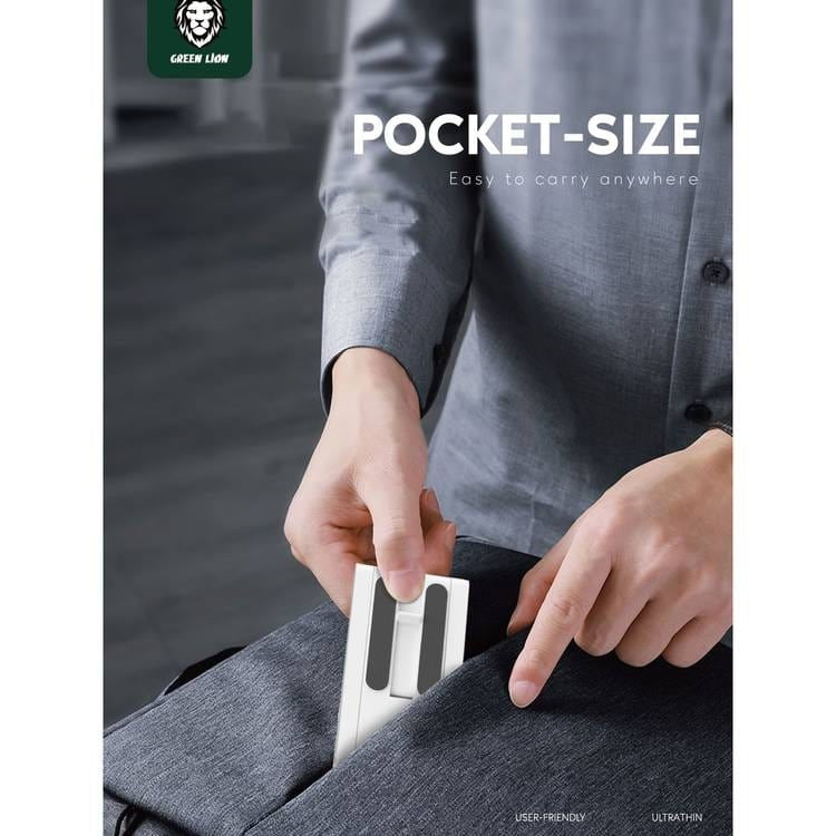 Green Lion Pocket Size Stand, Stable, Universal stand - Black