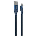 Porodo Aluminum Braided Type-C Cable 1.2M 3A, Blue – PD-ACBR12-BU