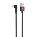 Swiss Military SM-CB-AL20W-BLK USB-A to Lightning Cable 2M Black