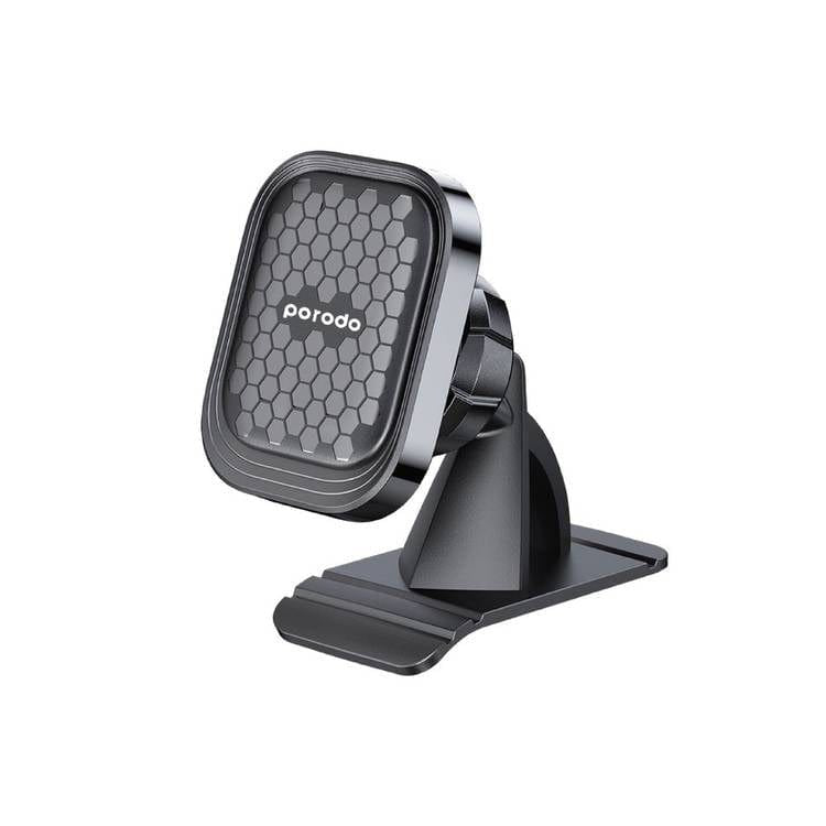 Porodo PD-MAVDCM-BK Magnetic Dash Mount Cell Phone Holder 360 Degree Rotation - Black