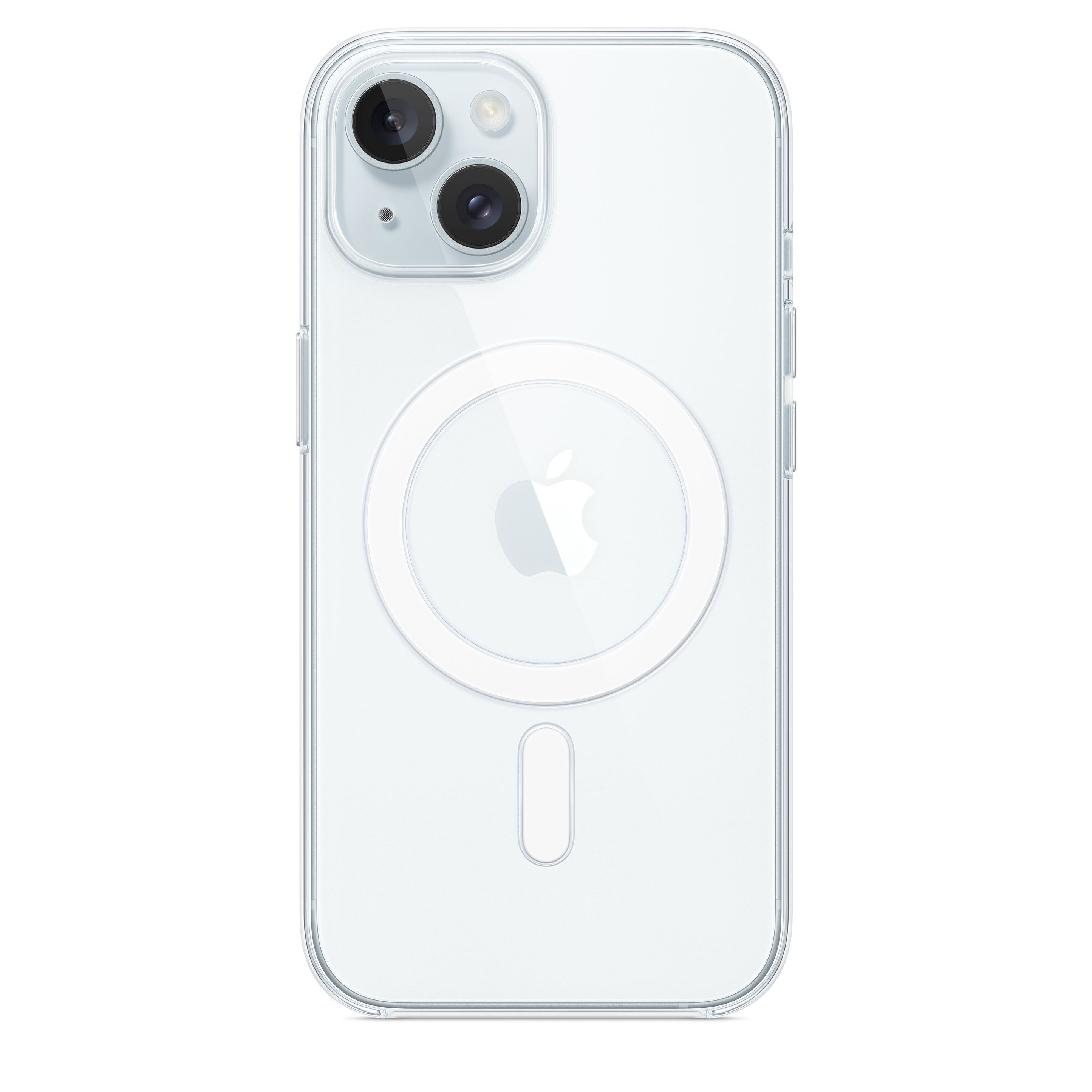 جراب شفاف لجهاز iPhone 15 Plus مع MagSafe 